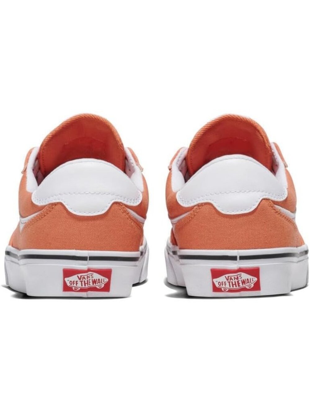 Vans Women's Coral Rust Brooklyn Ls Shoe | Low-top Sneakers Everyday Wear - Picture 4 of 6